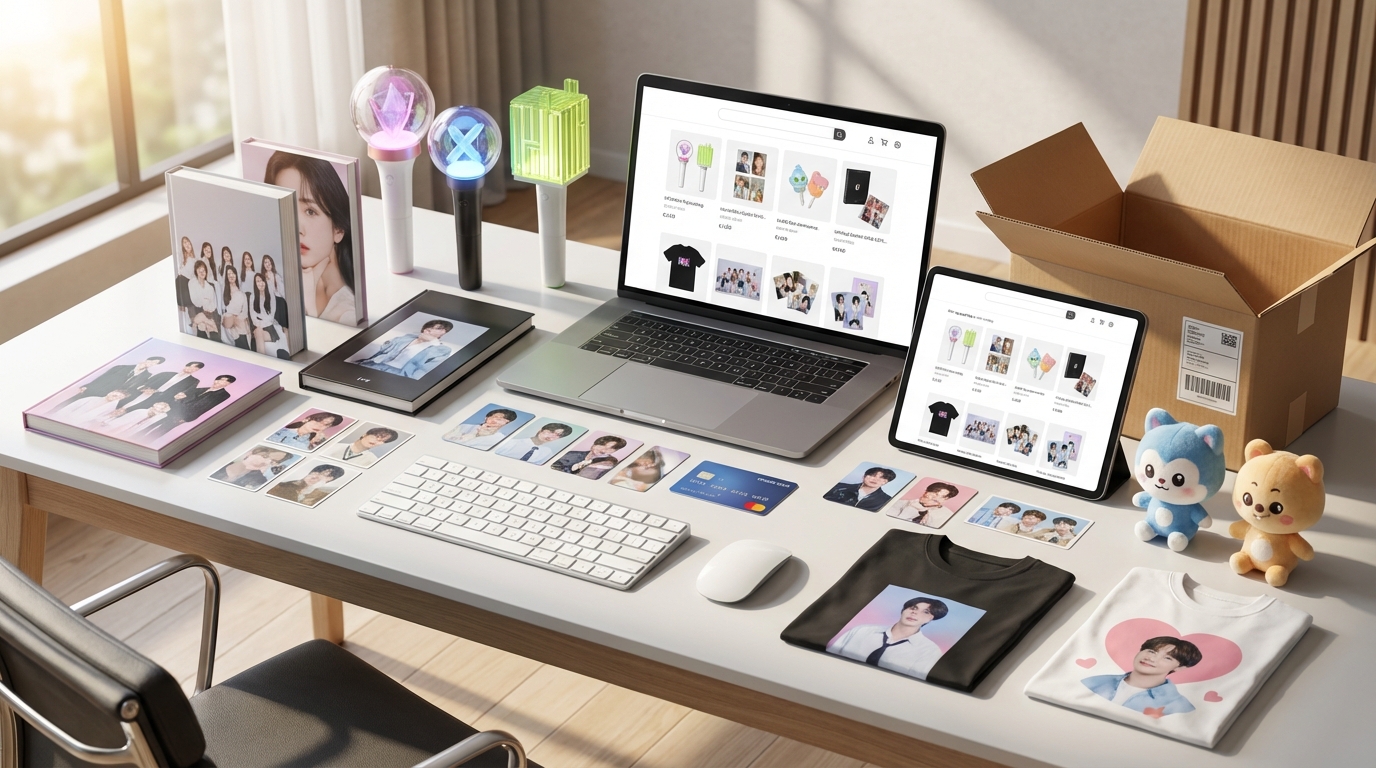 【初心者向け】K-POPグッズの買い方を手順で解説