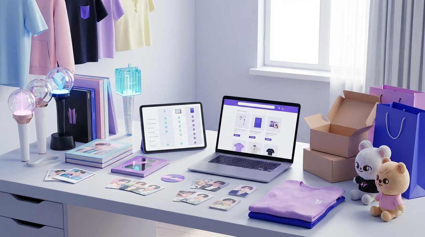 K-POPグッズ購入先を徹底比較【目的別おすすめ】