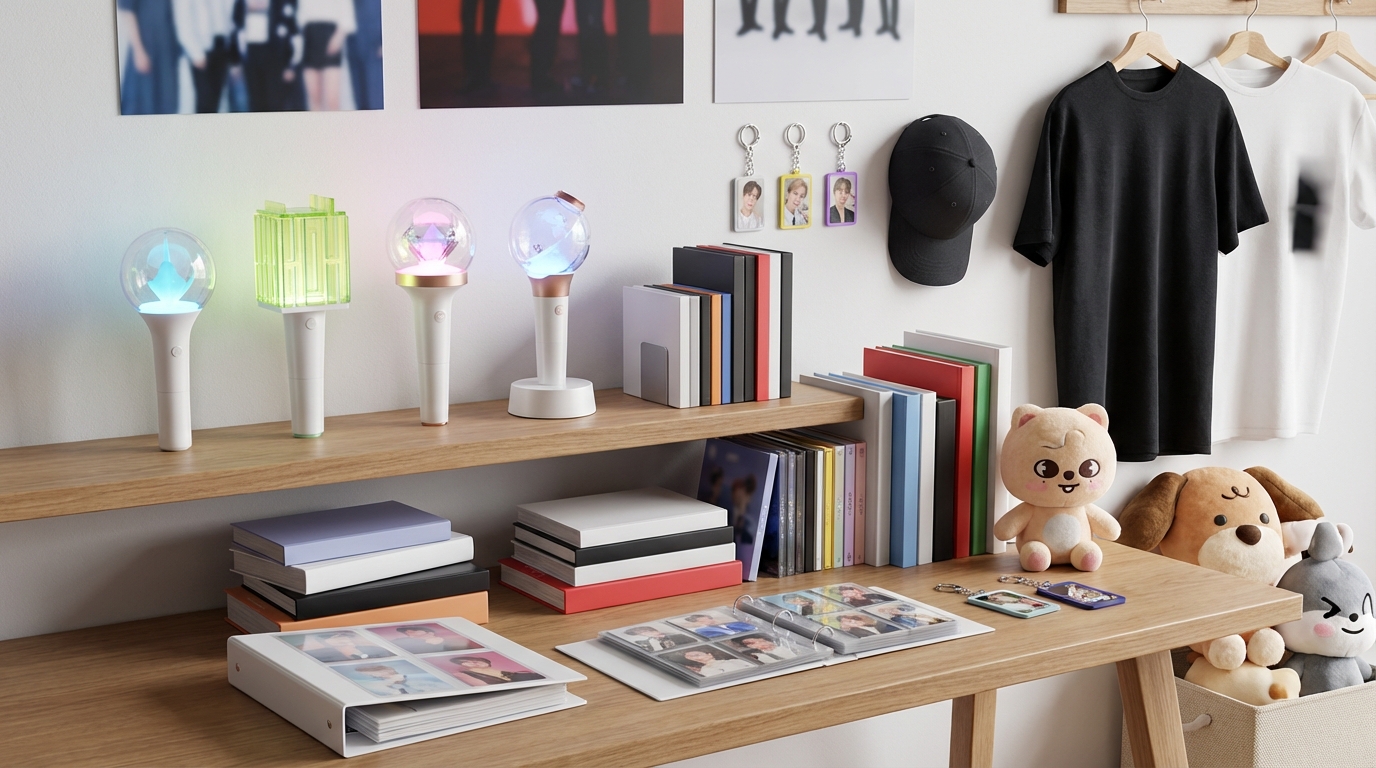 K-POPグッズの種類と基礎知識