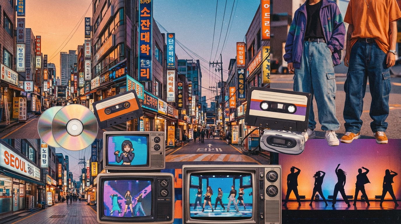 第1世代(1990年代後半〜2000年代初頭):K-POPの誕生