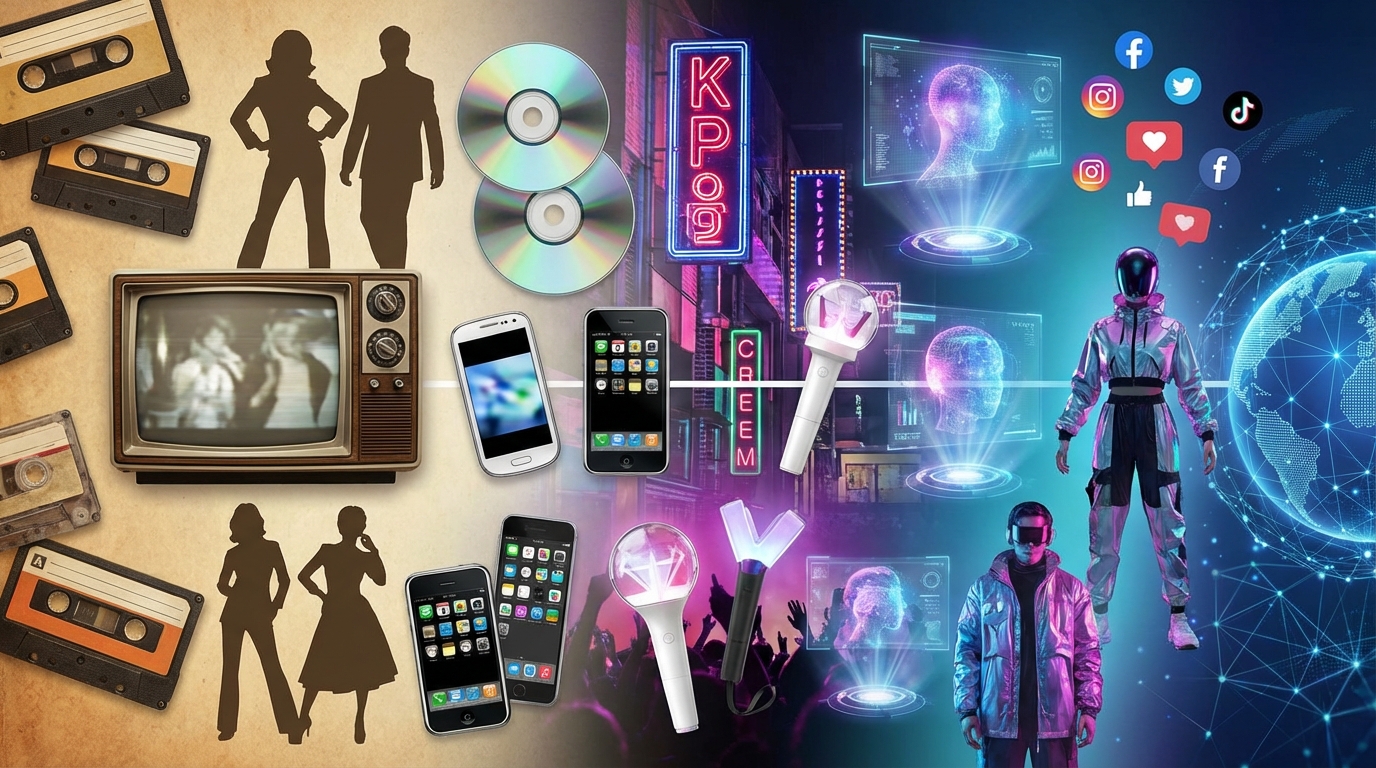 【比較表】K-POP世代別の違いを徹底比較