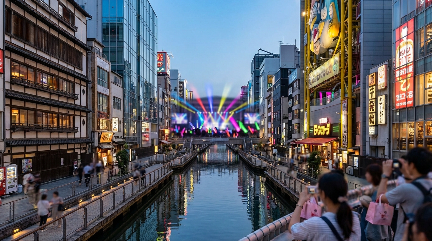 大阪K-POPライブ遠征時に立ち寄りたいスポット