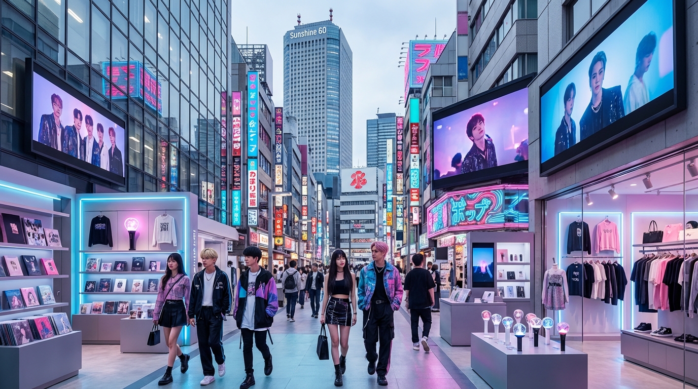池袋K-POPショップ巡りモデルコース