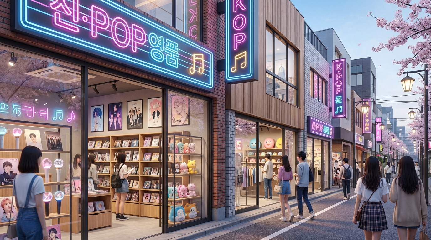 【厳選15選】新大久保で人気のK-POPグッズショップ