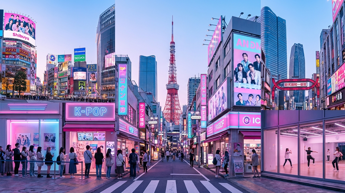 【エリア別】東京K-POPスポット完全ガイド