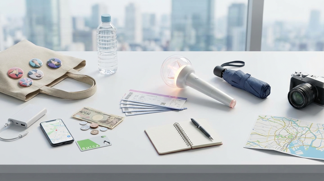 東京K-POP推し活の予算・持ち物・注意点