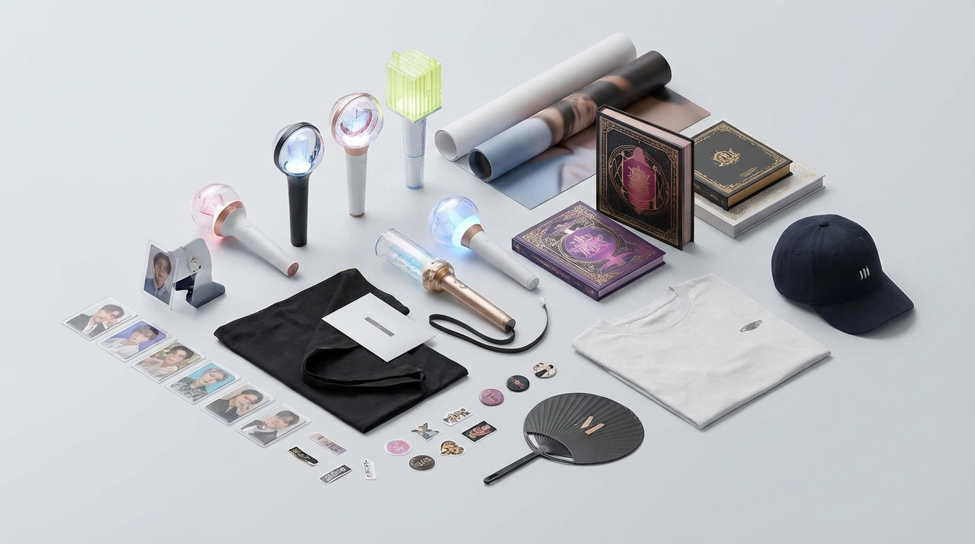 K-POPグッズとは？種類と特徴を完全解説