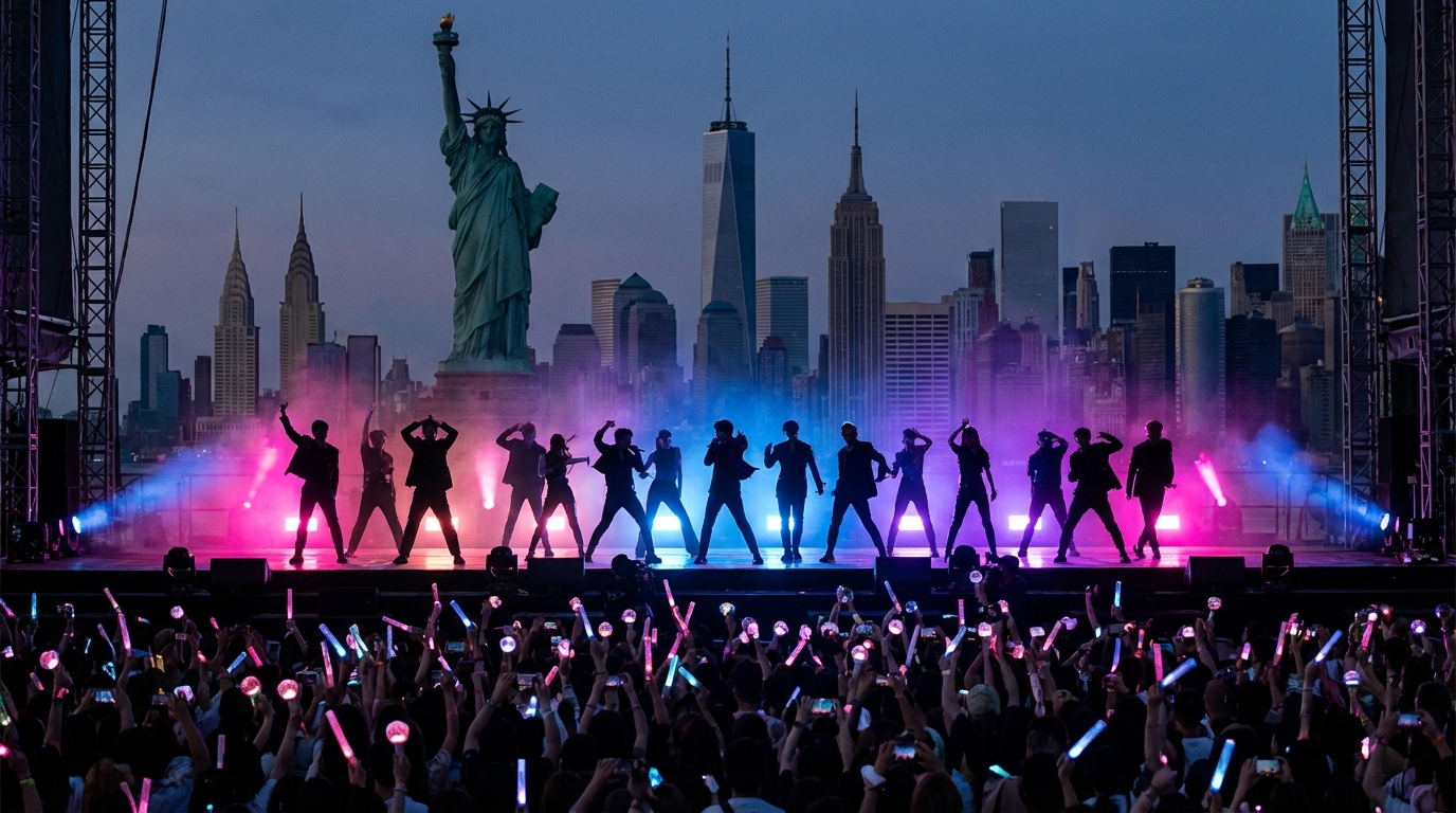 アメリカで人気のK-POPグループランキングTOP10【2026年最新】