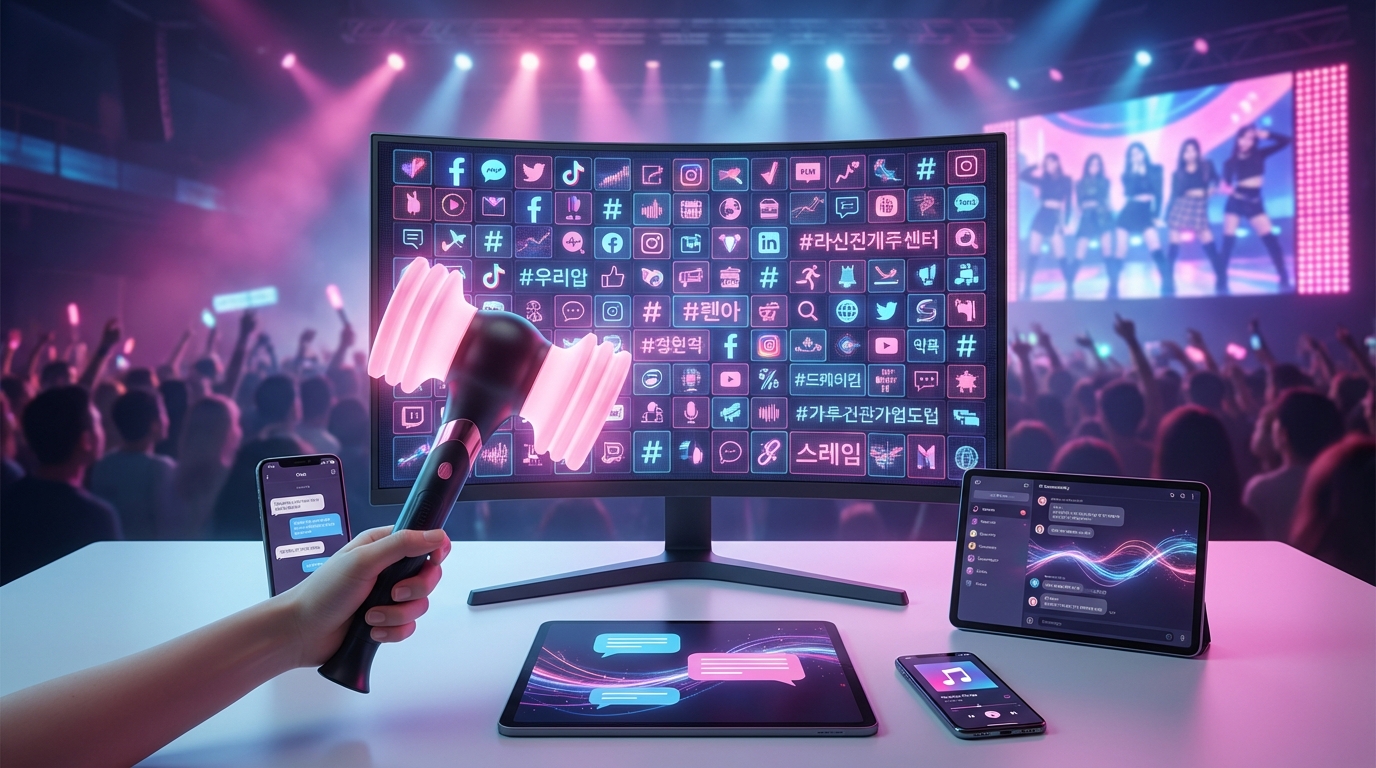 SNS・オンラインで見かけるK-POP用語一覧