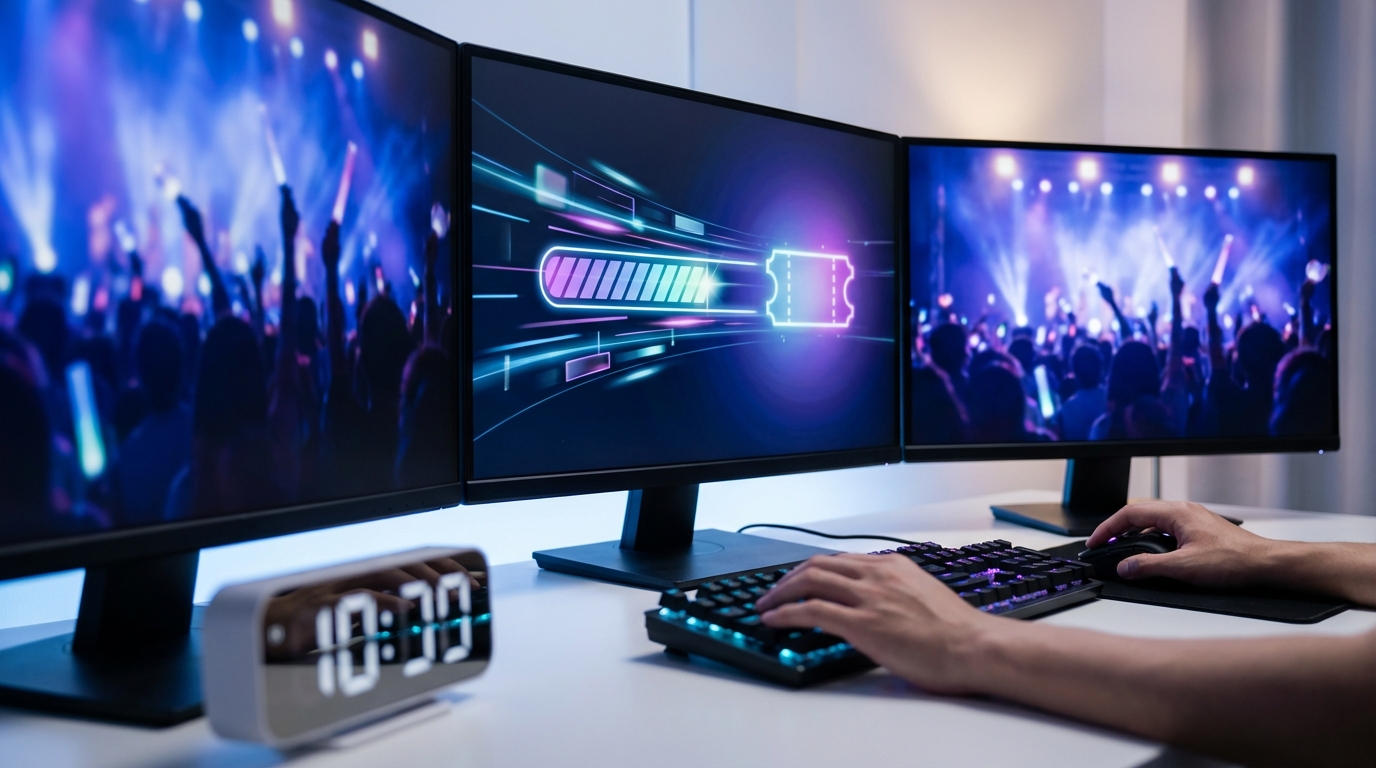 先着販売でK-POPチケットを勝ち取る具体的手順