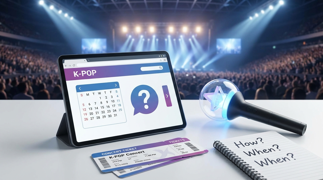 K-POPチケット購入でよくある質問