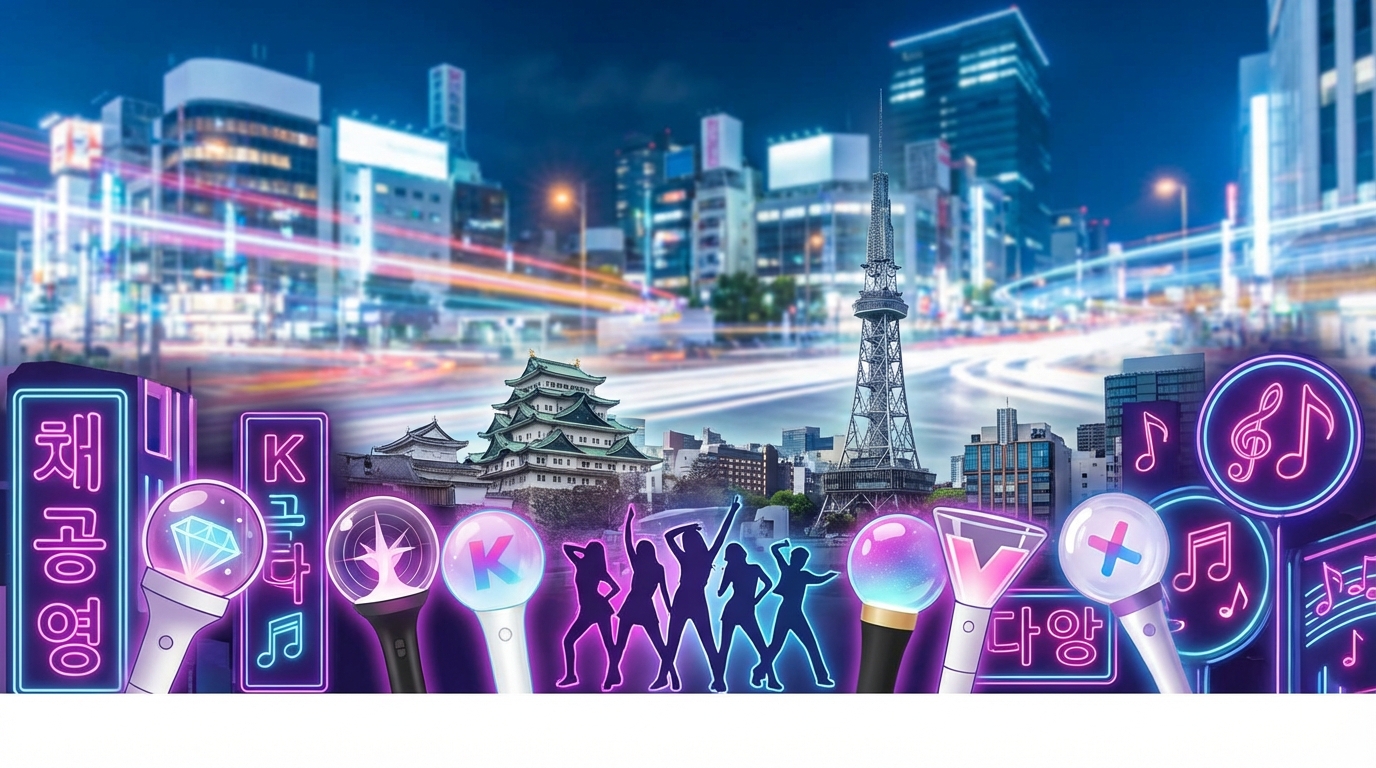 【エリア別】名古屋K-POPスポットの特徴と魅力