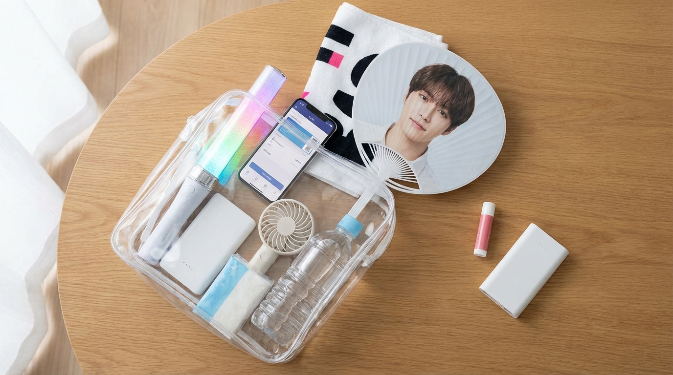 K-POPライブの持ち物に関するよくある質問