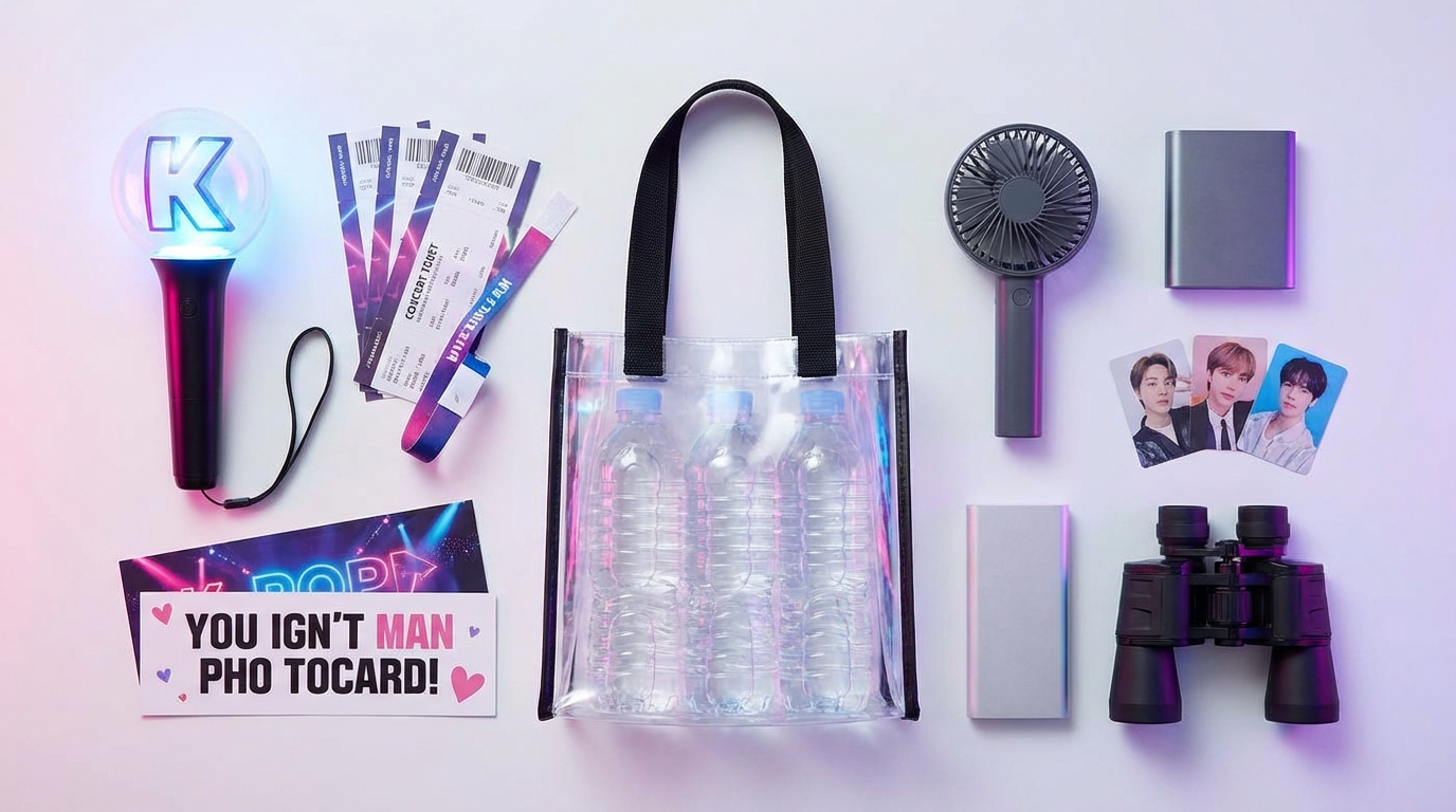 まとめ｜K-POP持ち物リストで初参戦も万全！