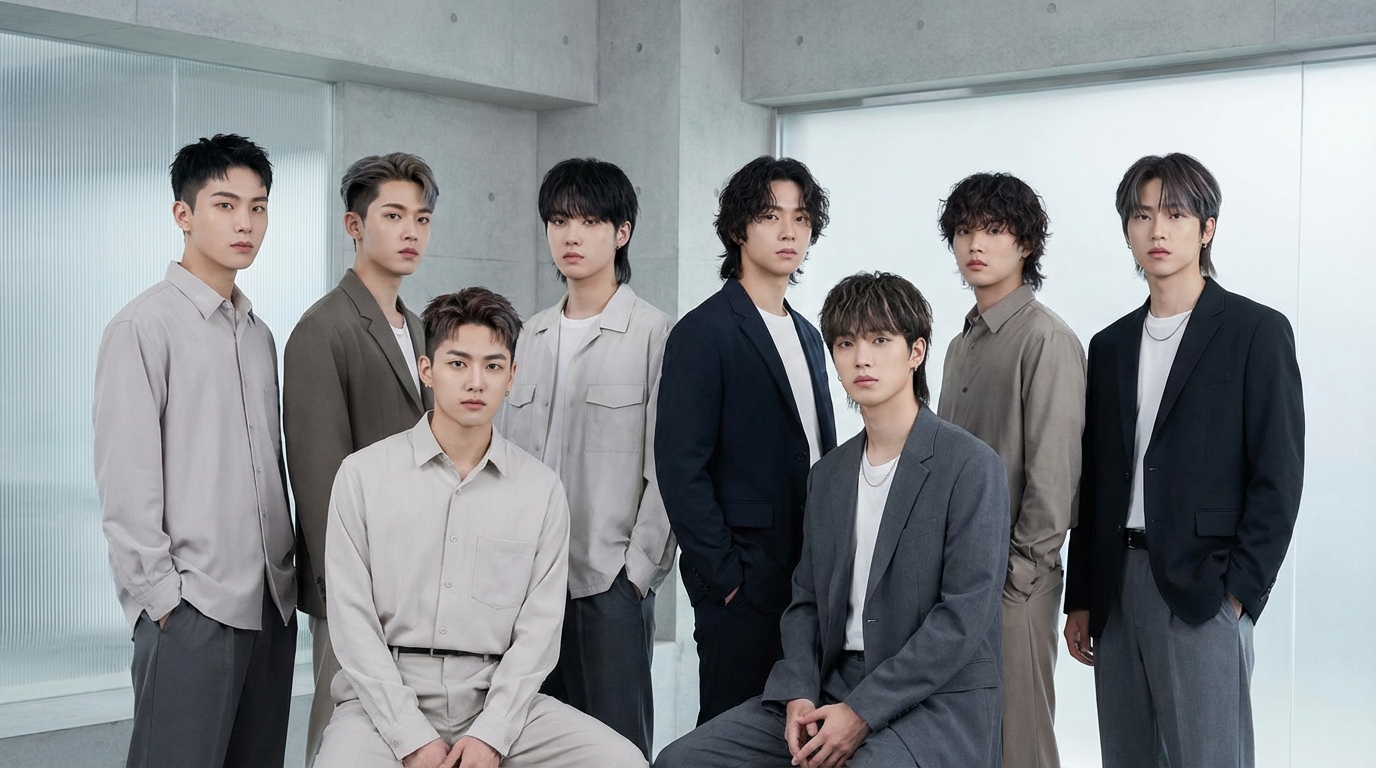 【メンズ】K-POP髪型の人気スタイル8選