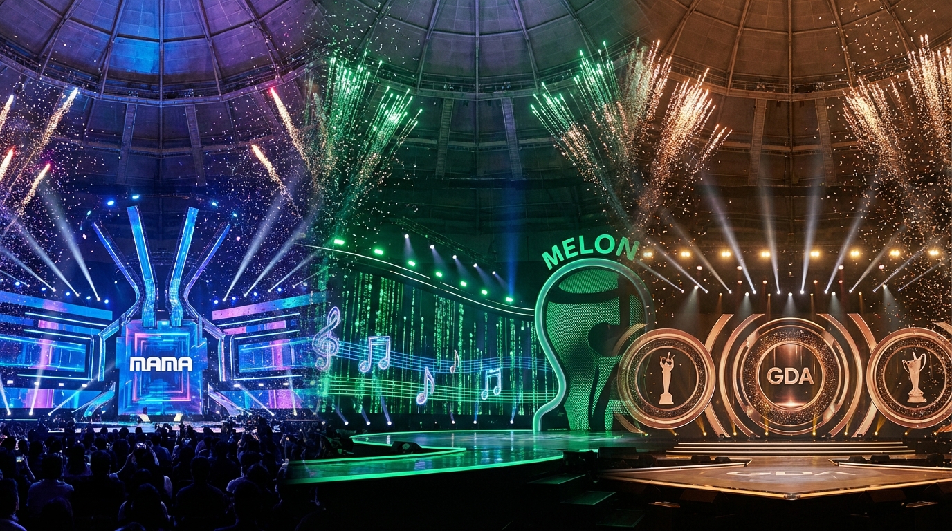 MAMA・MMA・GDAの違いとは?3大授賞式を徹底比較