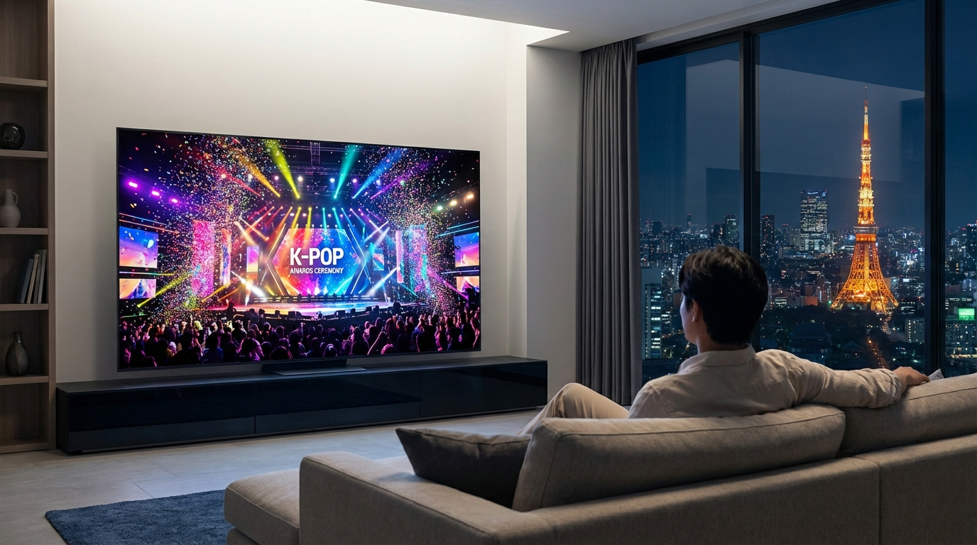 K-POP授賞式を日本から視聴する方法