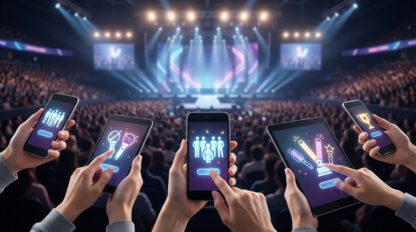 K-POP授賞式の投票に参加する方法