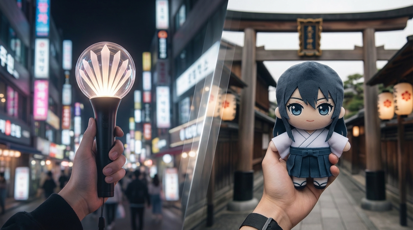 韓国と日本で異なるファン文化の違い