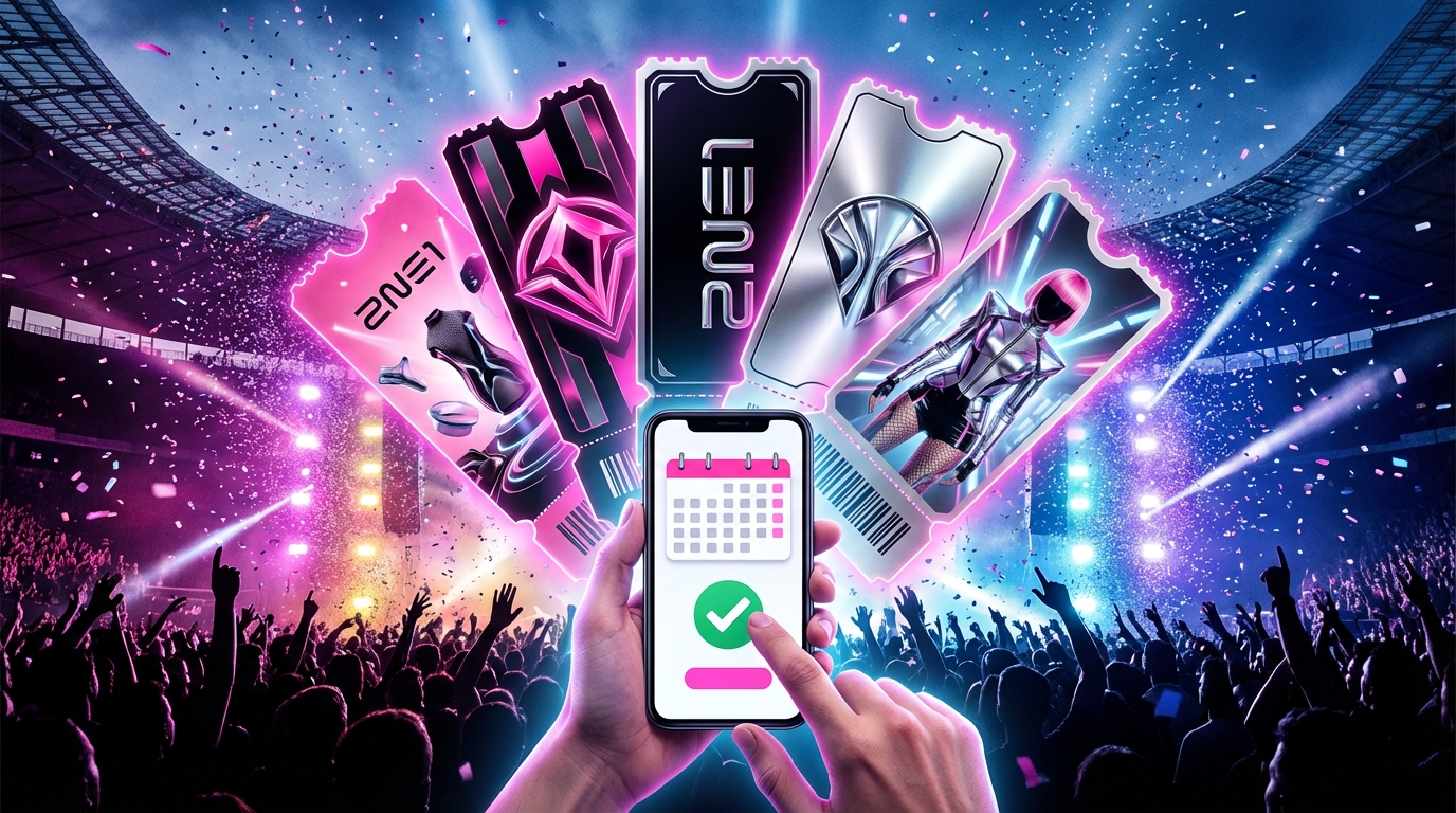 2NE1チケットの当選確率を上げる5つのテクニック