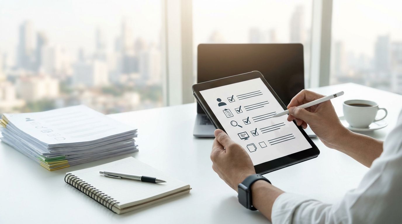 申込前に必ず確認！準備チェックリスト