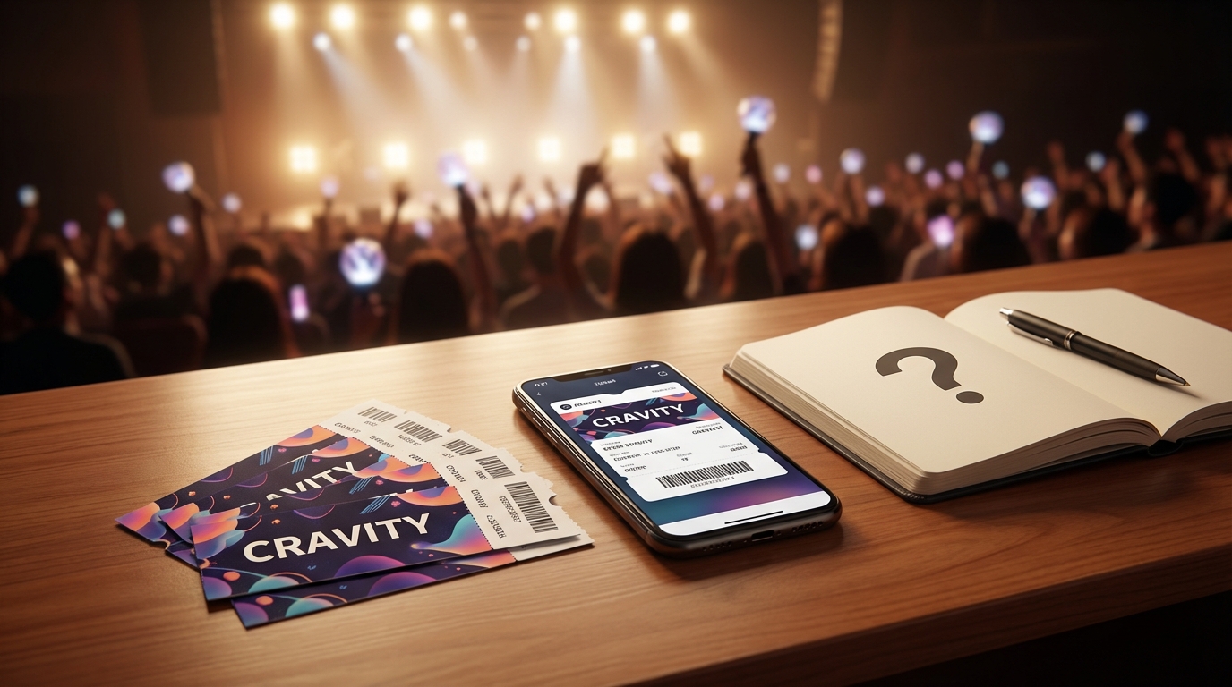 CRAVITYチケットに関するよくある質問