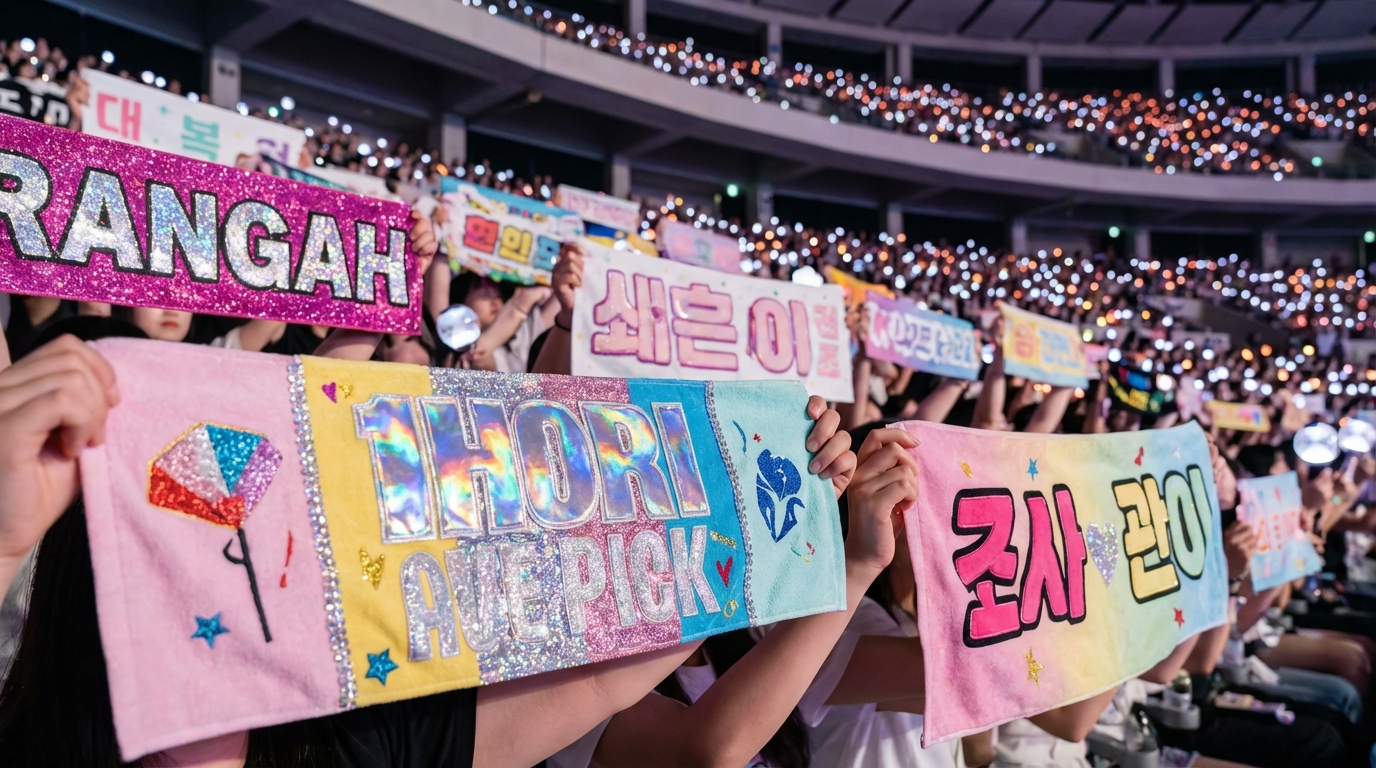 K-POPスローガンの文字入れとは？基礎知識をおさらい