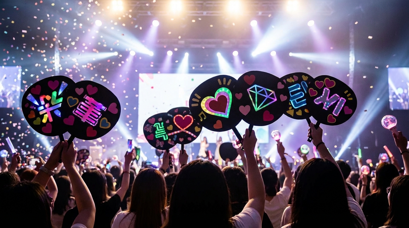 K-POPうちわ文字に何を書く?ファンサがもらえる基本ルール