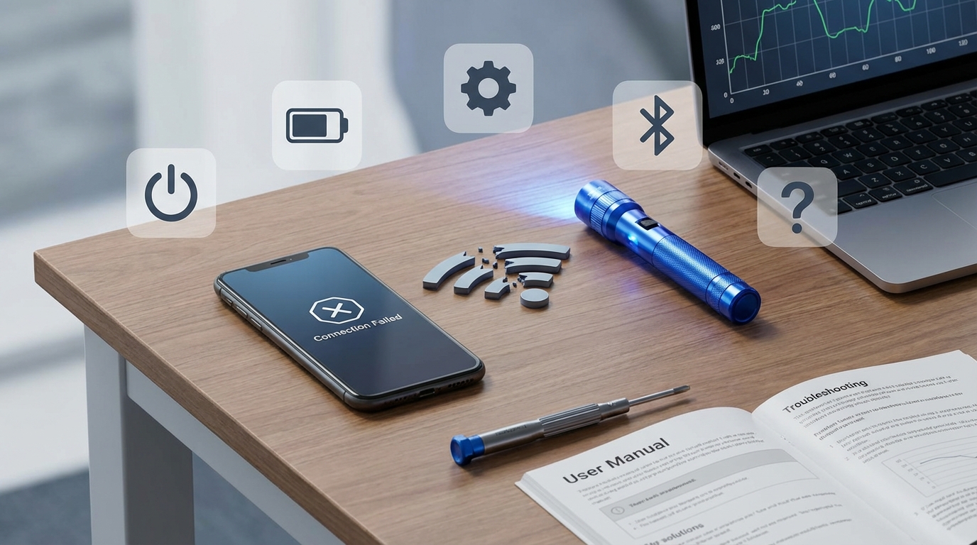 ペンライトが接続できない時のトラブルシューティング5選