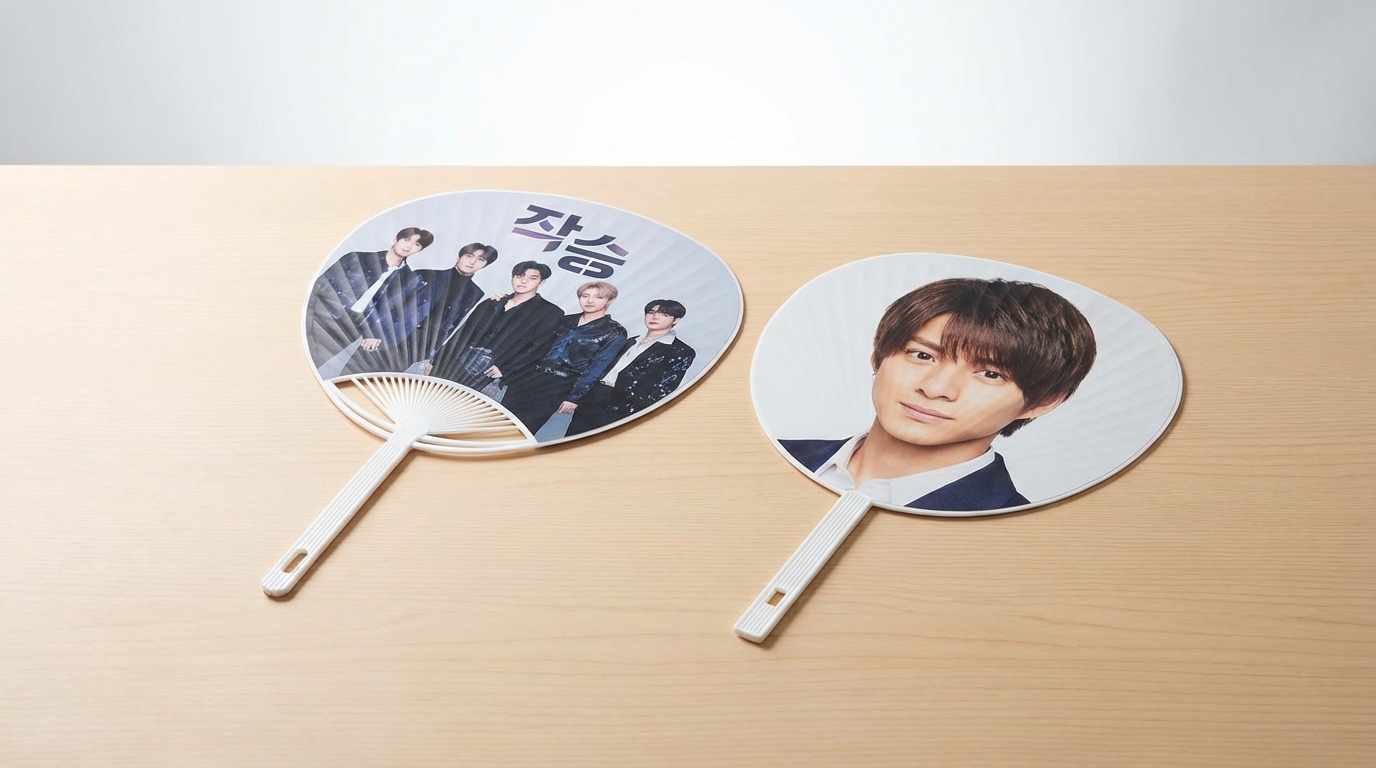 K-POPとジャニーズのうちわサイズを比較｜兼用できる？