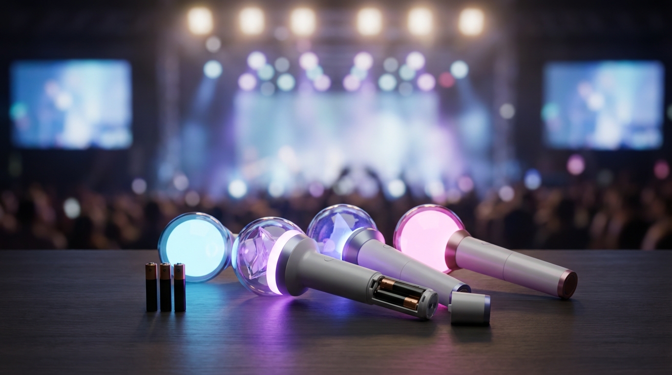 【結論】K-POPペンライトの電池は「単4×3本」が基本