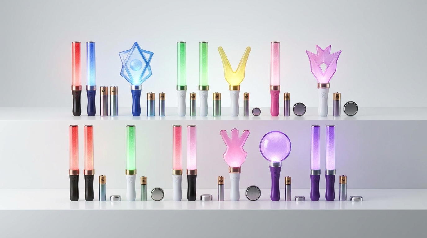 【一覧表】グループ別ペンライトの電池規格