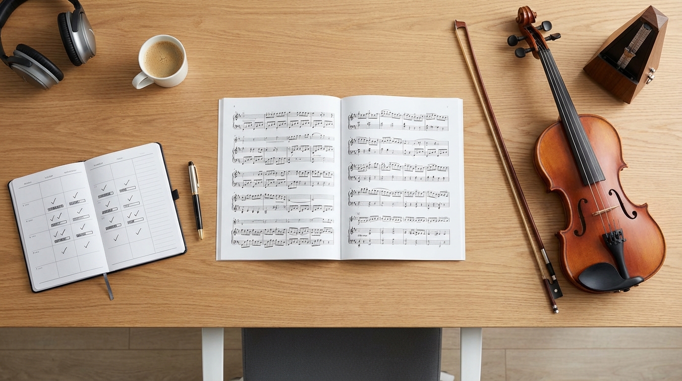 【実践例】1週間で1曲マスターする練習スケジュール