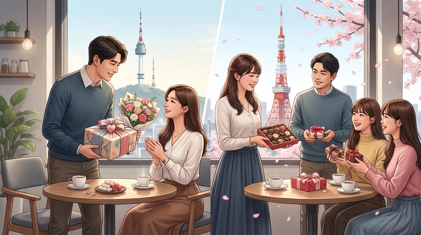 韓国のバレンタイン文化とは?日本との3つの違い