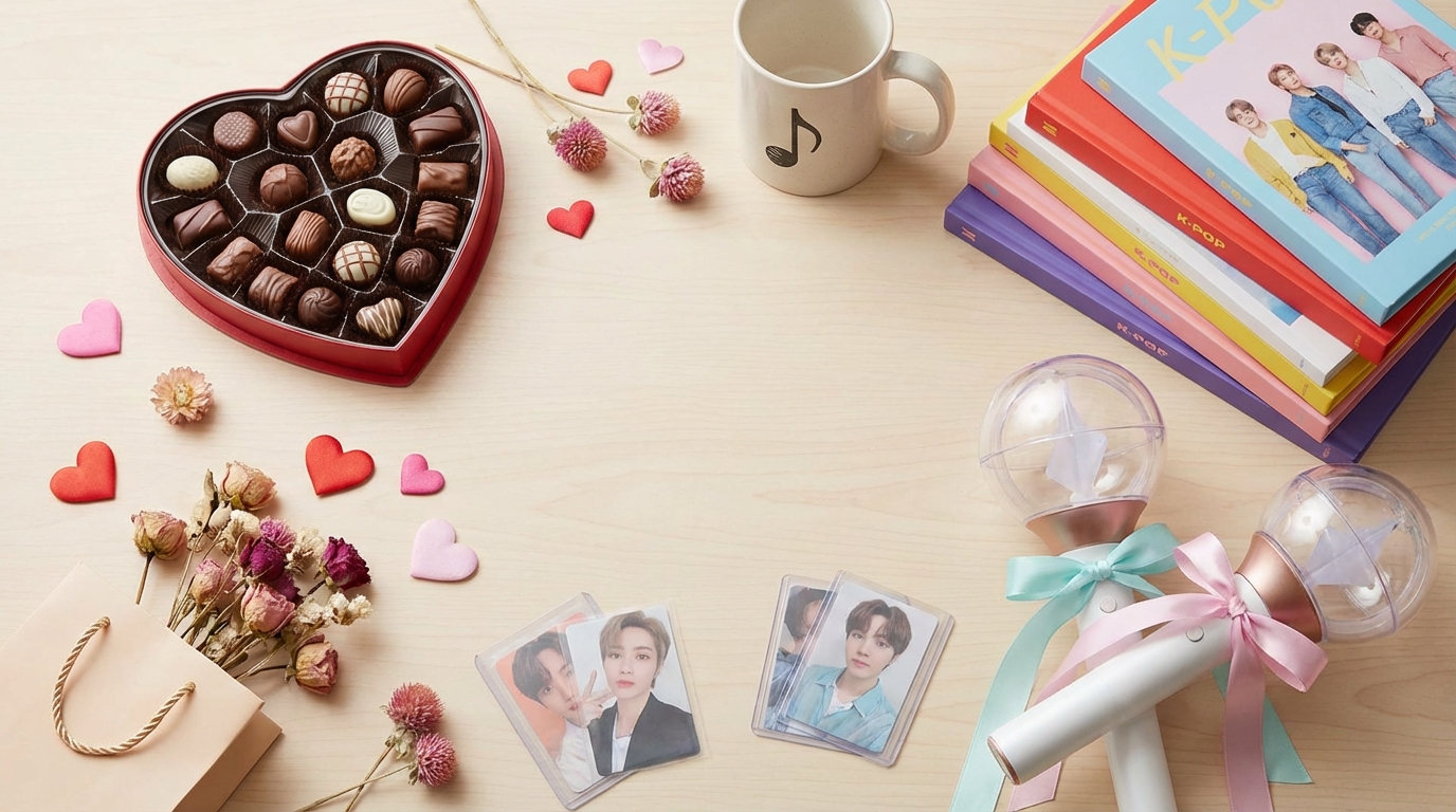 K-POPバレンタインにおすすめのギフトアイデア