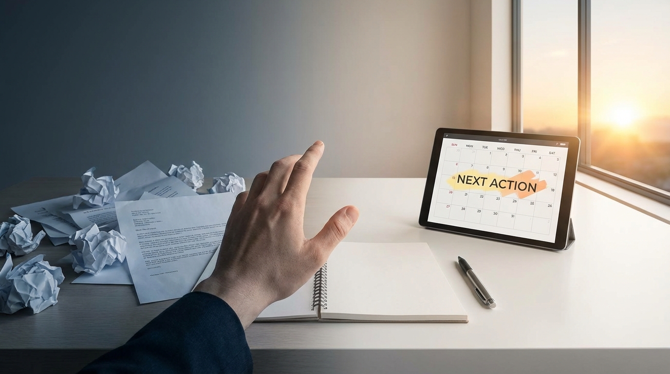 落選しても諦めない！次にやるべきアクション