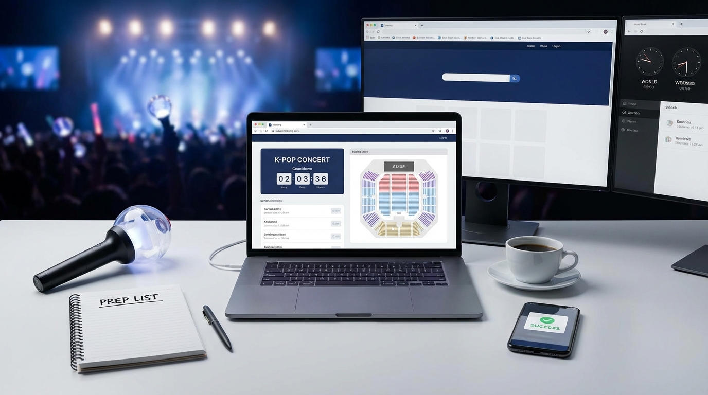 まとめ｜K-POPチケッティング成功は準備が9割