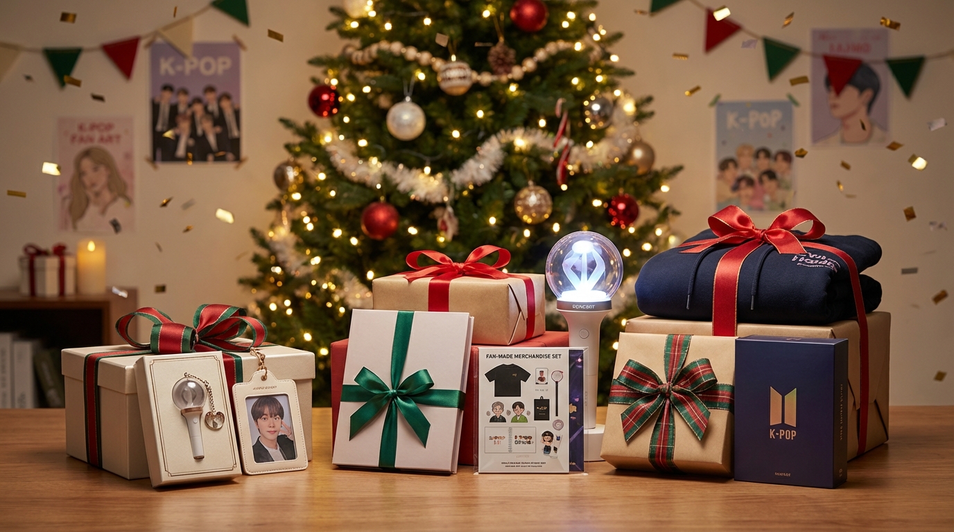 K-POPファンが喜ぶクリスマスプレゼント【予算別3選】