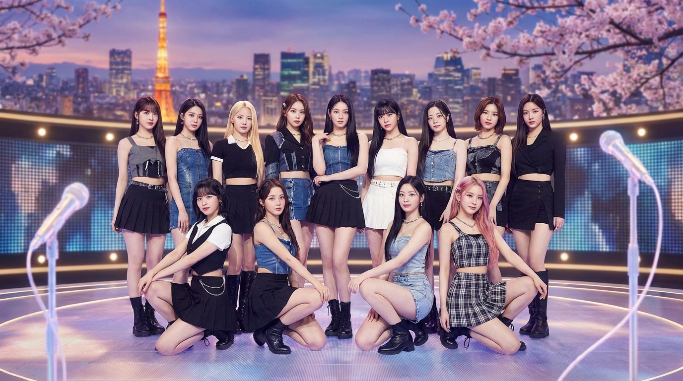 【女性編】K-POP日本人メンバー完全一覧