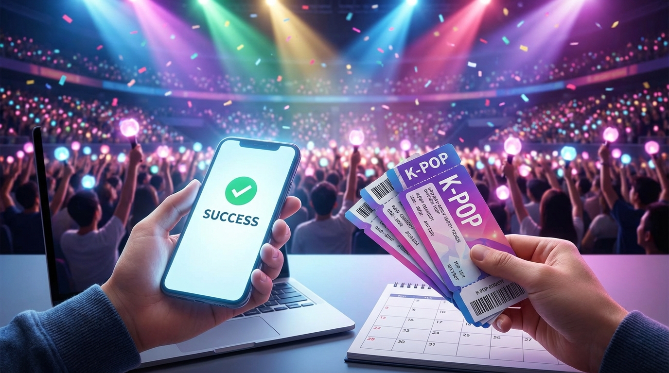 K-POPチケットの当選確率を上げる7つのテクニック