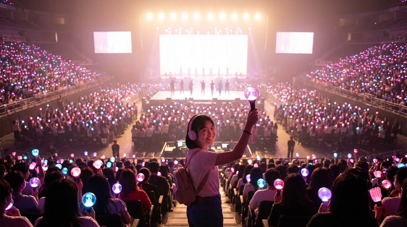 K-POPライブに一人参戦でも大丈夫？初心者の不安を徹底解消