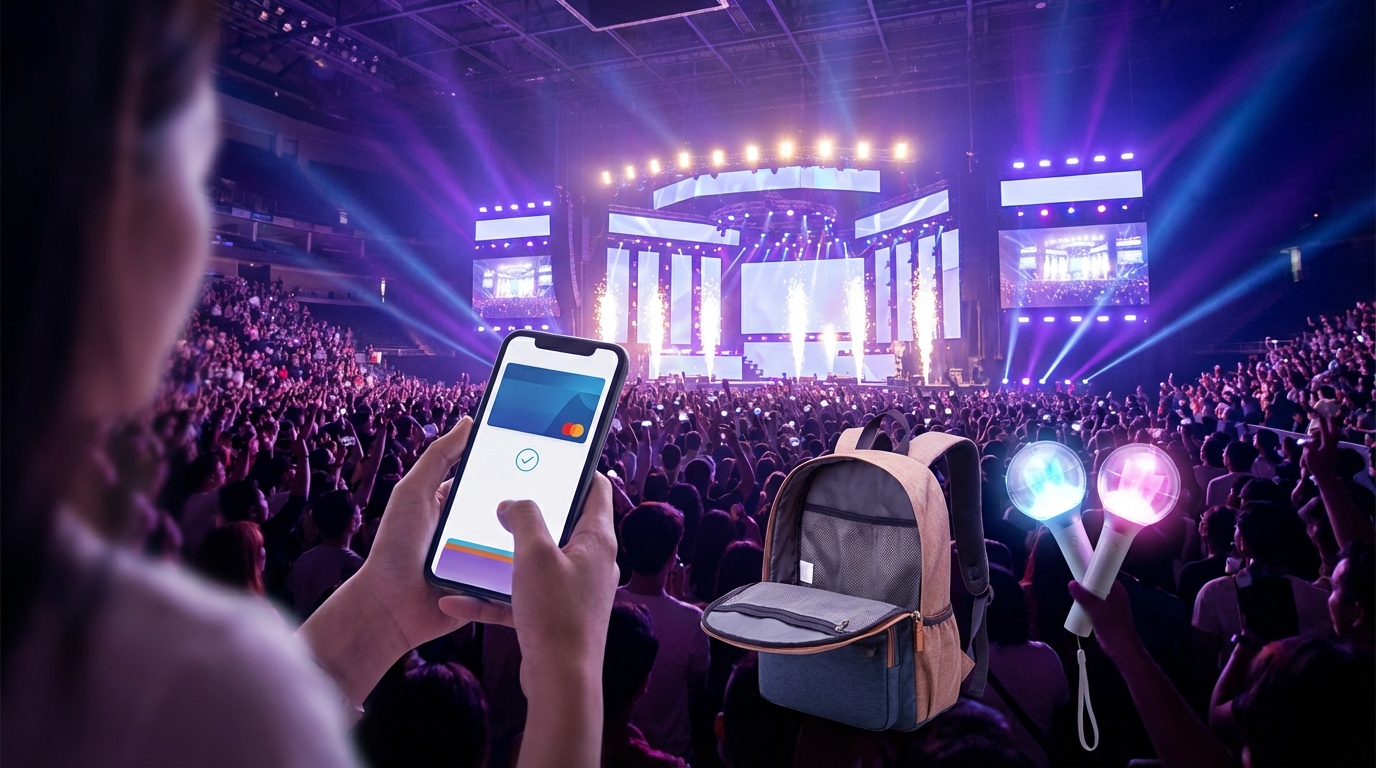 チケット代だけじゃない！K-POPライブ参戦の総費用