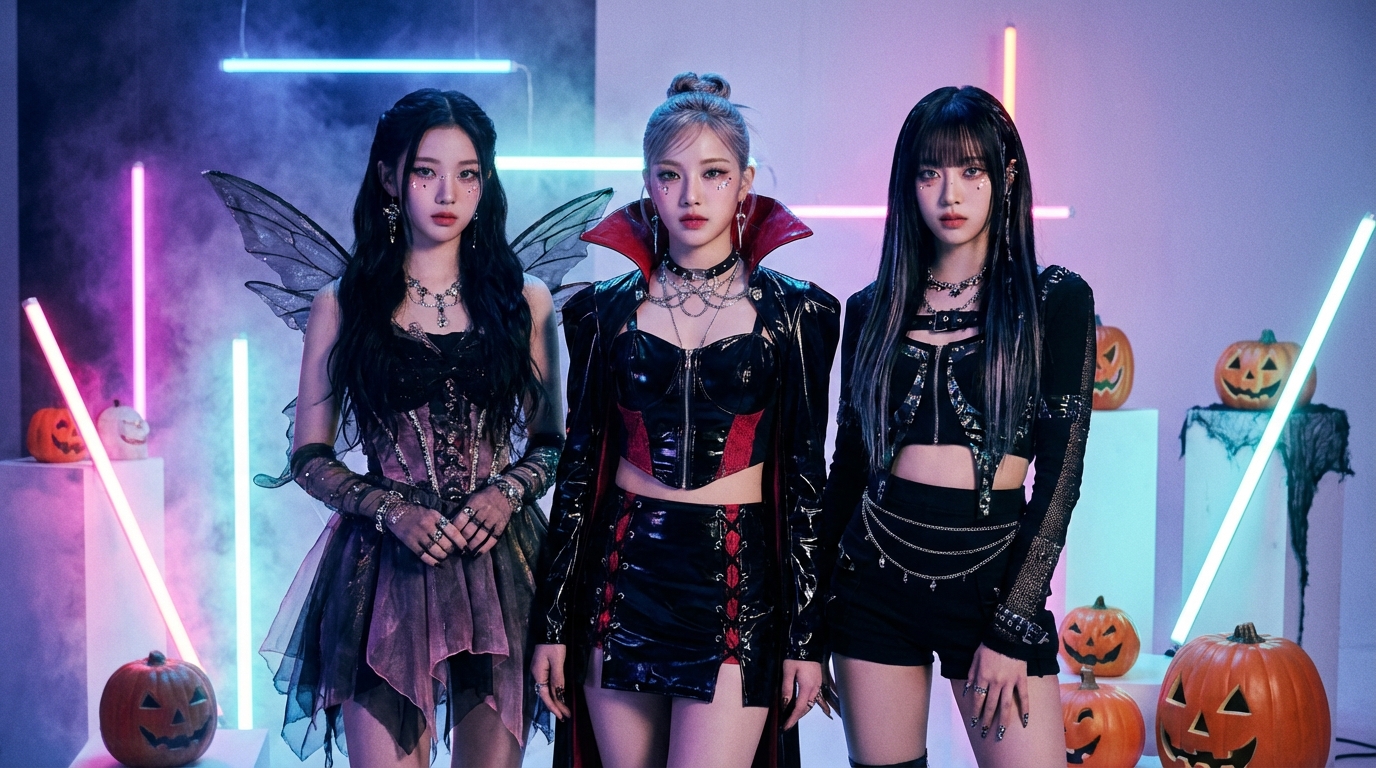 K-POPアイドル風ハロウィン仮装の再現方法