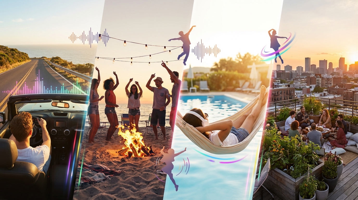 【シーン別】K-POP夏曲プレイリストの活用法