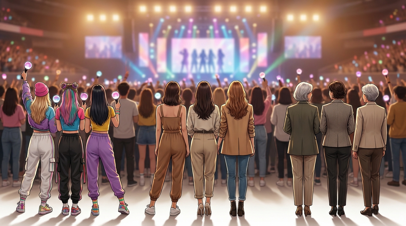 【年代別】K-POPライブで浮かない服装のリアルライン