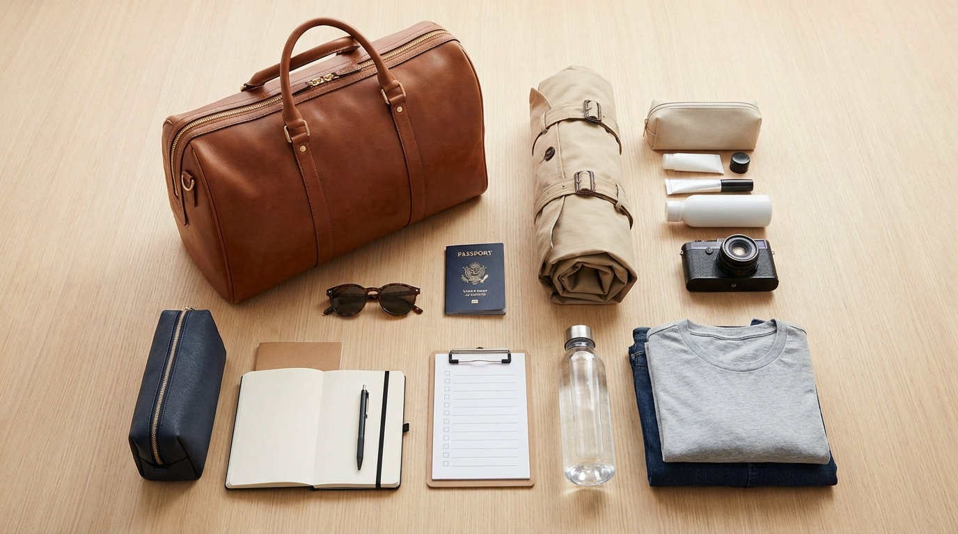 服装と一緒に準備したい持ち物チェックリスト