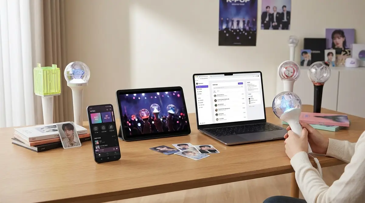K-POP推し活で使う必須アプリ・サービス5選