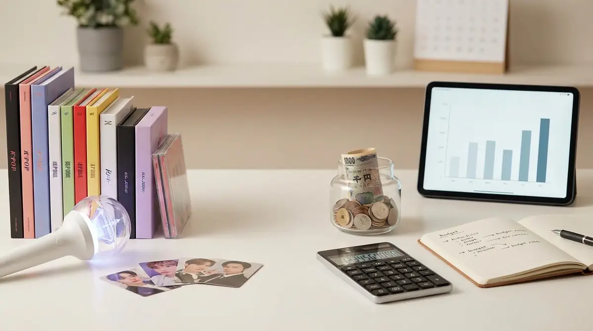 K-POP推し活の費用はいくら？予算別プラン【月3,000円〜3万円】