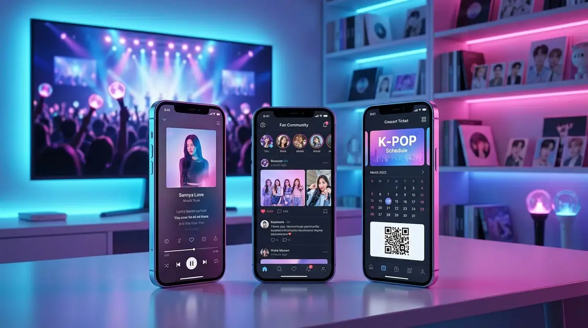 K-POPオタクにおすすめの必須アプリ3選