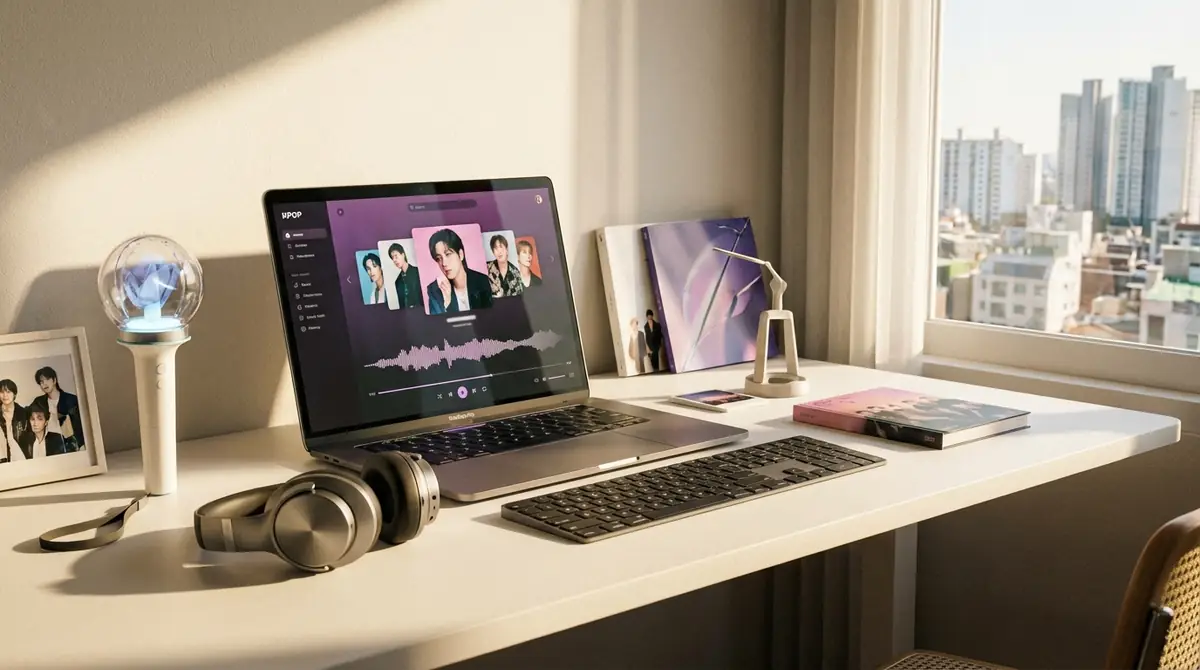 PCやブラウザでKPOPラジオを視聴する方法